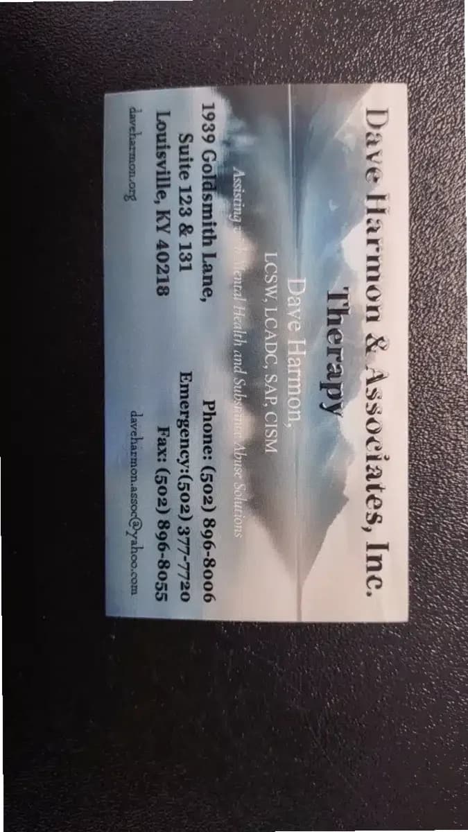 Dave Harmon and Associates Inc — addiction treatment center in Louisville, KY